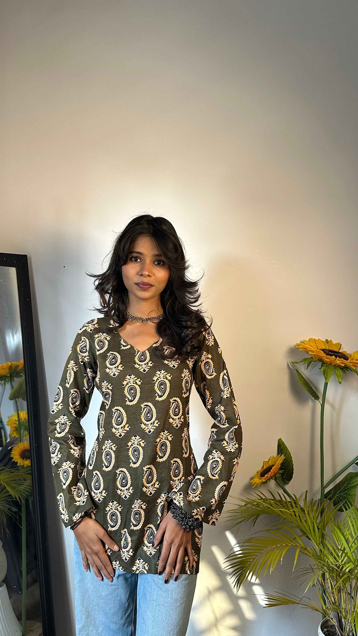 Full Sleevs Short Kurti