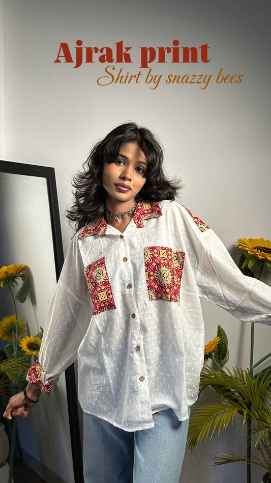 Desi White Classic Shirt