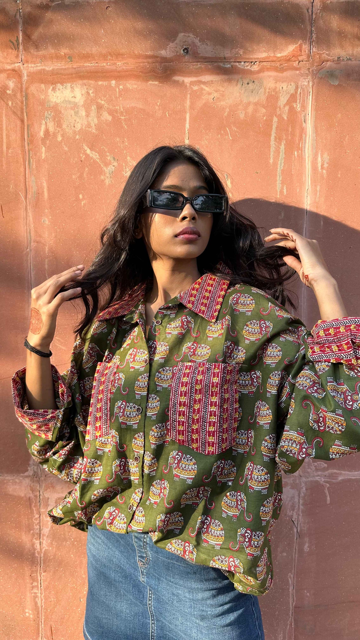 Jhala Oversize Shirts