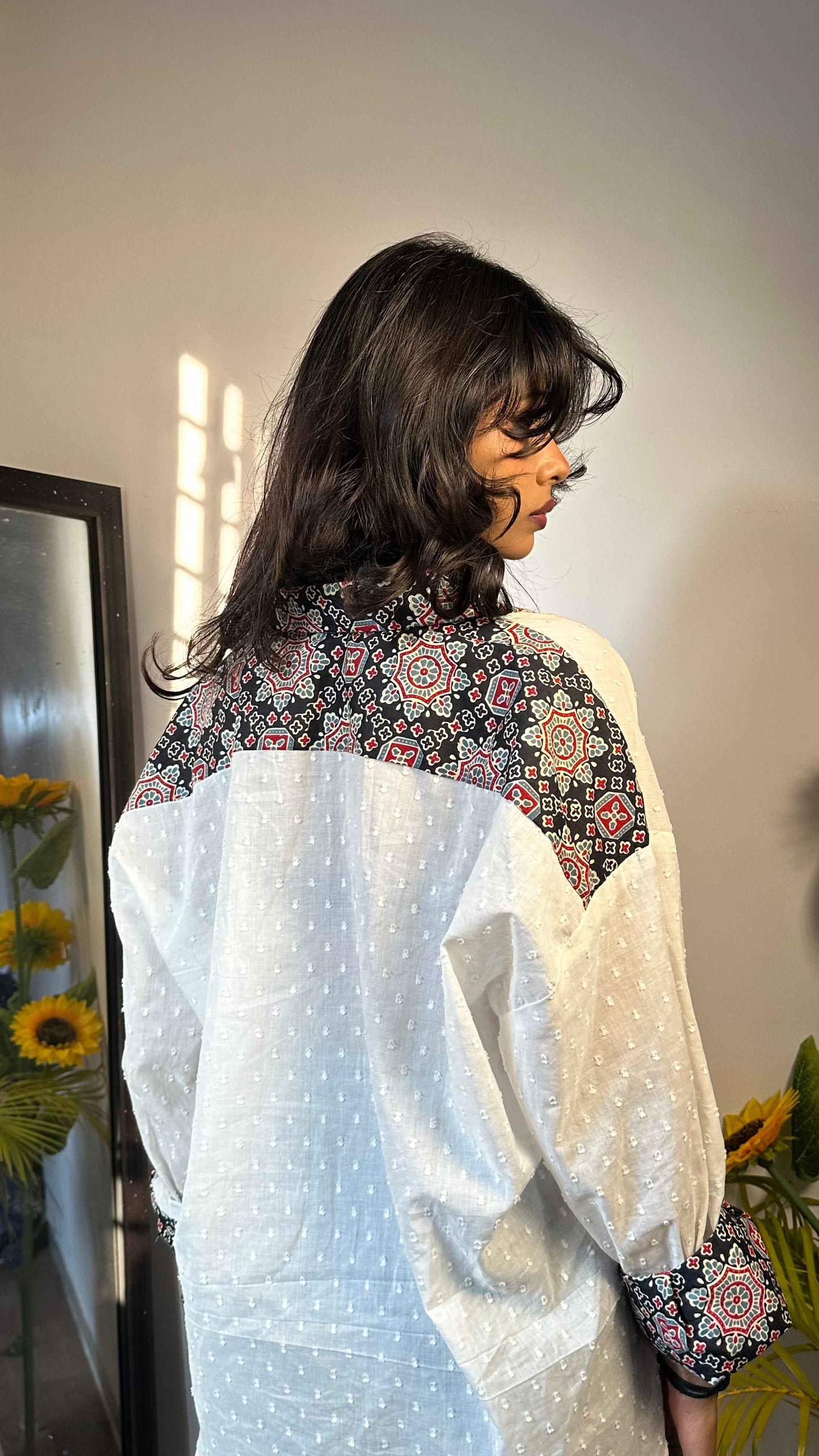 Desi White Classic Shirt